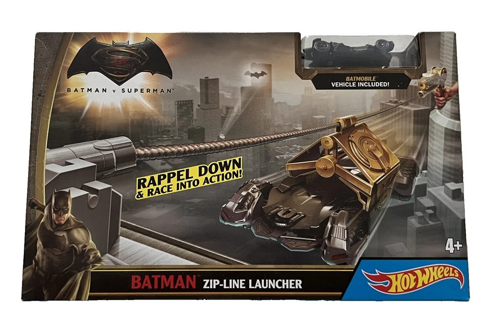 Hot Wheels DC Batman Zipline Launcher DPL88