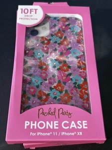 Verpackte Party Handyhülle für iPhone 11 / iPhone XR "Fresh Floral Pink" Neu in OVP! - Bild 1 von 2