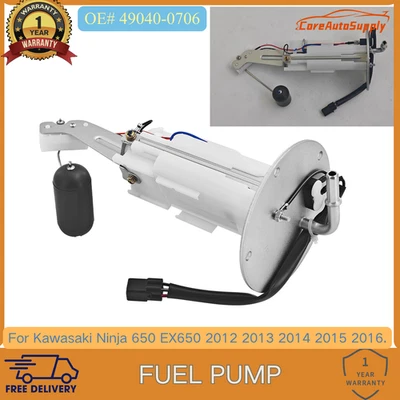 49040-0706 Para Kawasaki Ninja 650 2012-2016 Bomba de combustible Gas Gas Gas Gas Gas Emisor Unidad Nuevo Foto 1 de 4