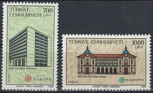 TURCHIA 1990 Europa 2v MNH** - Picture 1 of 1