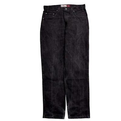 Levis 545 Jeans W34 L32 Mens Black Relaxed Tapered Vintage Made In USA - Image 1 of 4