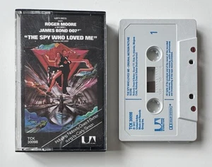 James Bond The Spy Who Loved Me Soundtrack 1977 UK 11-Track Cassette RARE 007 - Picture 1 of 12