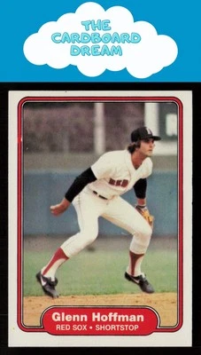 Glenn Hoffman 1982 Fleer #296 Boston Red Sox - Image 1 of 2