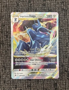 Pokemon TCG: Origin Forme Dialga VStar SWSH256 Black Star Promo quasi nuovo - Foto 1 di 2