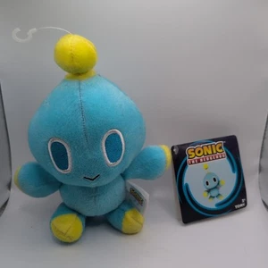 Sonic The Hedgehog Tomy Plush Toy 8" Blue Chao RARE CLEAN NWT - Picture 1 of 13