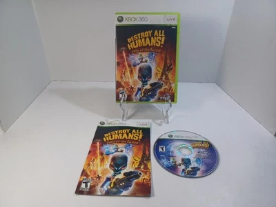 Xbox 360 Destroy All Humans Path of The Furon CIB Tested And Working! - Image 1 of 4