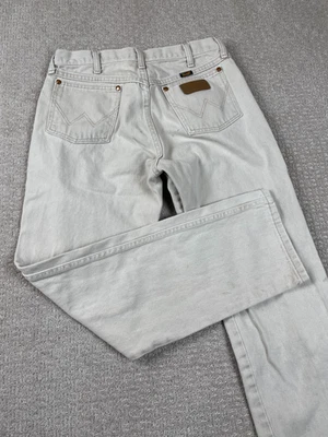 Vintage Wrangler Jeans Mens 33x32 Tan Cowboy Cut Original Denim Pants 1013MWZTN - Image 1 of 4