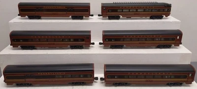 Lionel 6-15340 O Gauge Pennsylvania RR 6-Car Aluminum Passenger Set EX - Image 1 of 4