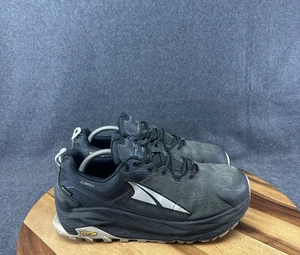 Altra Olympus 5 Mens 11 Black Running Shoes Outdoor Trail Goretex Vibram Sneaker - Picture 1 of 17