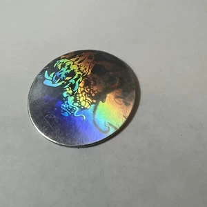 1995 Marvel Hologram Foil Pogs Lizard Spider-Man - Picture 1 of 3