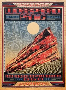 Widespread Panic Poster 6/26-27/2021  Red Rocks CO Signed A/P Artist Proof - Picture 1 of 1