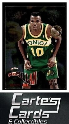 Nate McMillan 1994-95 Stadium Club #10 Super Skills Members Only SuperSonics - Image 1 of 2