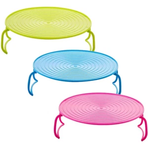 3 Pcs Multifunctional Dish Rack Microwave Food Cover Splatter Kitchen - Picture 1 of 12