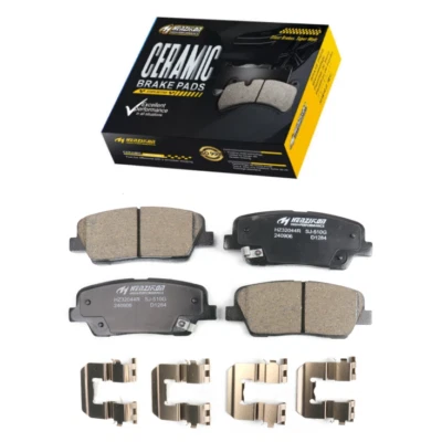 Pastilla de freno trasera cerámica para Kia K900 Sorento Sedona Borrego 2.4L 3.5L 3.8L 4.6L Foto 1 de 3