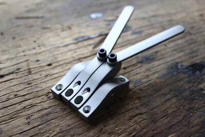 Peters shorty G/B string Bender, Matte Gunmetal, lap steel guitar palm lever - Image 1 of 4