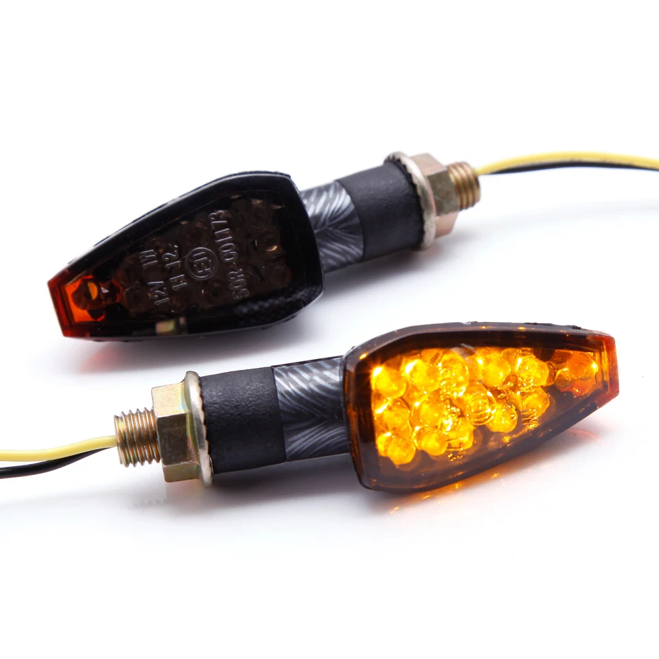 2X INDICADORES INTERMITENTES LED UNIVERSALES MOTO Para Aprilia Dorsoduro 750 Foto 1 de 4