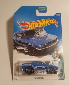Hot Wheels ERROR MISSING WINDOWS 68 Ford Mustang Tooned - Picture 1 of 7