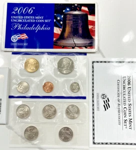 2006 P United States Uncirculated Mint Set w/OGP & COA - Picture 1 of 5