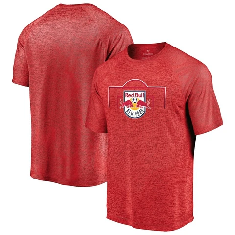 Fanatics Men's New York Red Bulls Red Iconic Just Getting Started T-Shirt ~ XL Cover