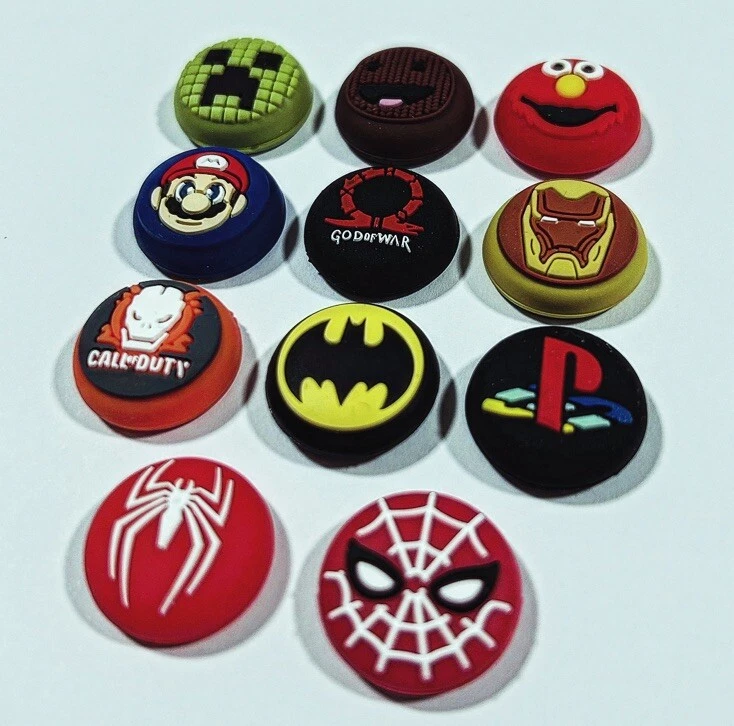 Playstation PS4 PS5 Controller Thumbstick Grip Cap Gummi Kappen Aufsatz Set NEU - Bild 1 von 1