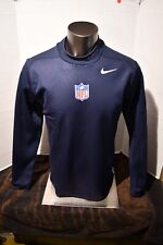 Nike On Field Men's NFL Navy Mock Neck Thermal Compression Sweatshirt S-4XL NIP