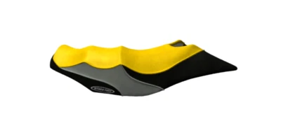 Funda de asiento Hydro-Turf SeaDoo GTI 06-08 130 155 Wake 155 09-10 YEL/Negro/Blanco Em Foto 1 de 4
