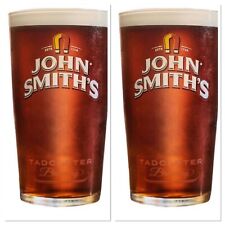 24 x John Smiths Tadcaster Pint Glasses Brand New