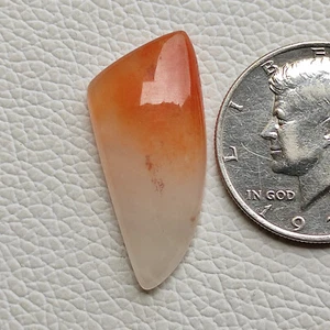 Natural orange aventurine cabochon 30ct aventurine polished gemstone R11294 AU - Picture 1 of 5