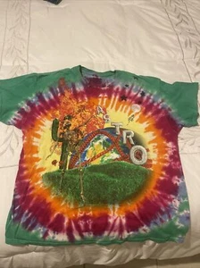 Travis Scott AstroWorld Tour Tie Dye T shirt Xlarge XL Cactusjack LaFlame Merch - Picture 1 of 7