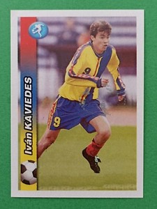 2002 Navarrete Korea Japan World Cup FIFA Ax Sticker #416 IVAN KAVIEDES