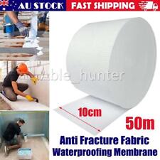 50M Waterproofing Roof Membrane Fabric Wall Repair Fabric Joint Tape Roll -100mm