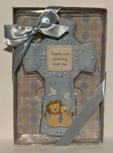 Angels are watching over me blue cross for child - Picture 1 of 1