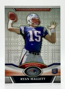 Topps Platinum Xfractors #136 2011 Ryan Mallett radiocontrol New England Patriots - Imagen 1 de 2