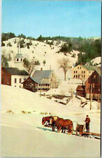 Postcard HOUSE SCENE Green Mountain State Vermont VT AL8779