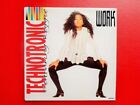 Technotronic Work 7" Clip 6573317 EX/EX 1991 picture sleeve, made in Holland, Wo