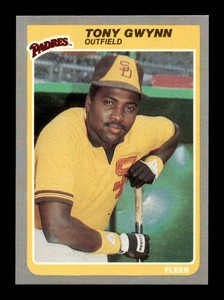 1985  Fleer Set-Break  #34 Tony Gwynn    San Diego Padres