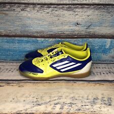 adidas F-SD Indoor Soccer - Blue/Yellow Shoes US Men’s Size US 5