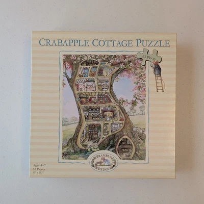 Головоломка Brambly Hedge Crabapple Cottage Puzzle Briarpatch 63 штуки - Изображение 1 из 4