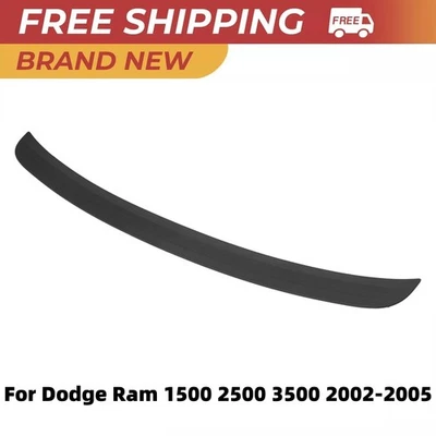 Moldura de parachoques delantero negra para Dodge Ram 1500 2500 3500 02-05 Foto 1 de 4