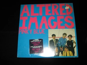 Altered Images - Pinky Blue Vinyl Record LP 1982 Portrait AL 38110 Shrink Wrap - Imagen 1 de 6