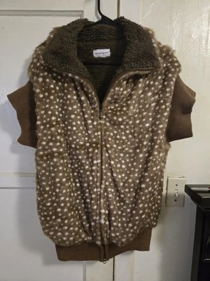 Chaqueta Tsumori Chisato Lunares Cremallera Manga Corta Talla 2  Foto 1 de 4