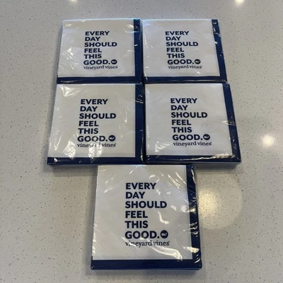 Discontinued Vineyard Vines Napkin - Target - New - Whimsical - Set Of 5 HTF - Image 1 of 3