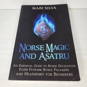 Norse Magic and Asatru: Guide to Norse Divination Elder Futhark Runes Paganism - Picture 1 of 5