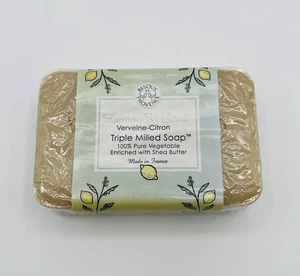 Trader Joe's Bisous de Provence LEMON VERBENA Triple Milled Soap Shea Butter - Picture 1 of 8