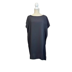 Anna Cate Tuckernuck Eva Flutter Sleeve Dress In Black Womans Small Crepe - Picture 1 of 13
