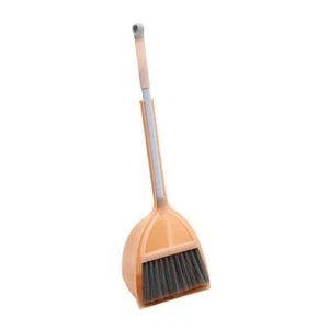 Mini Broom with Dustpan for KidsLittle Housekeeping Helper Set Light Orange - Picture 1 of 8