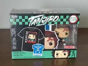 Funko Pop & T- Shirt Demon Slayer Tanjiro Kamado Target Exclusive XL Tee New - Picture 1 of 5