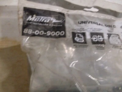 Kit de bolsillo de radio Metra 88-00-9000 para Ford/Mazda/Nissan/Toyota/Volvo 1982-2004 Foto 1 de 3