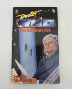 Doctor Who The Ultimate Foe Target 1988. 1st Ed. Super Condition No Spine Fade - Picture 1 of 13