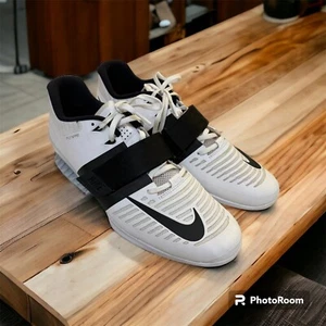 Nike Romaleos 3 Powerlifting/Levantamiento de pesas, #852933-101, para hombre talla 15 sin caja - Imagen 1 de 15